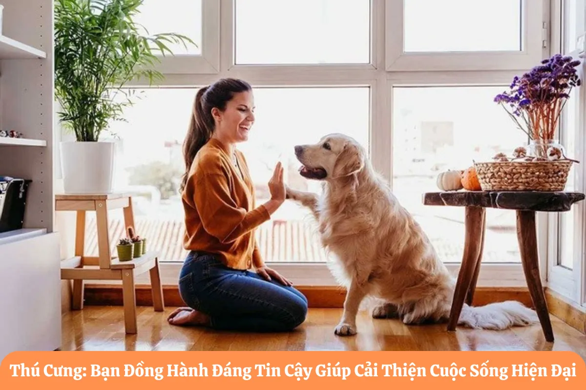 Thú Cưng: Bạn Đồng Hành Đáng Tin Cậy Giúp Cải Thiện Cuộc Sống Hiện Đại
