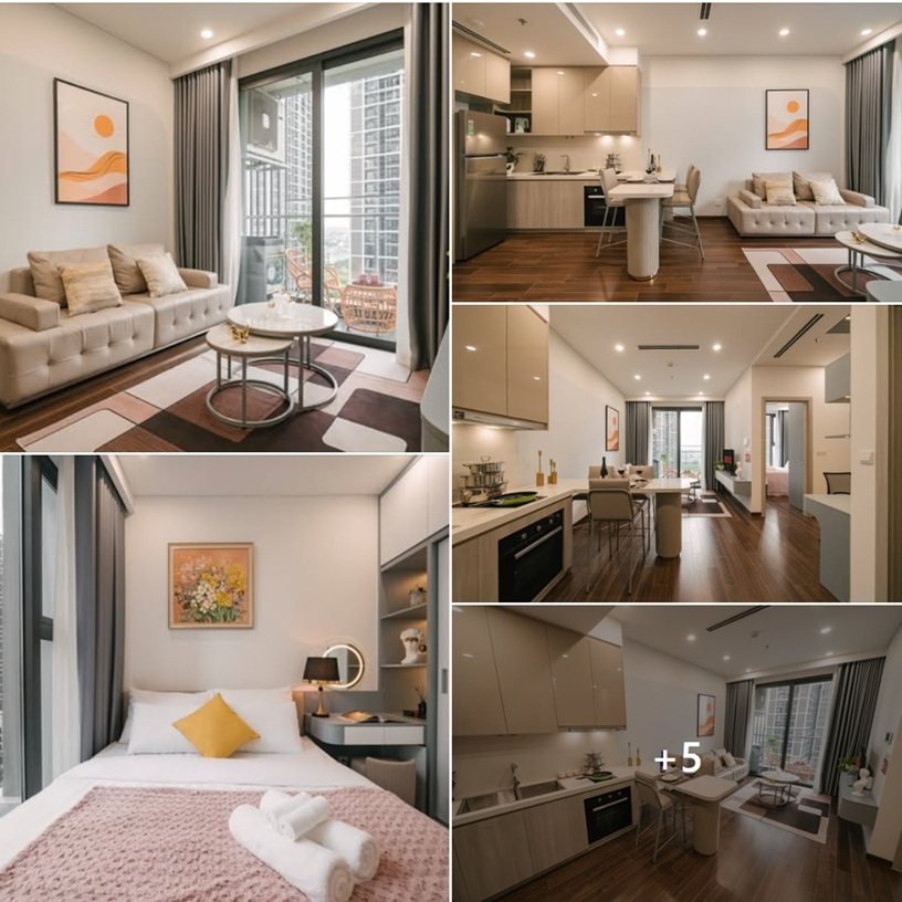 Cho thuê Homestay chỉ từ 300k/phòng Tại Vinhomes Smart Tây Mỗ