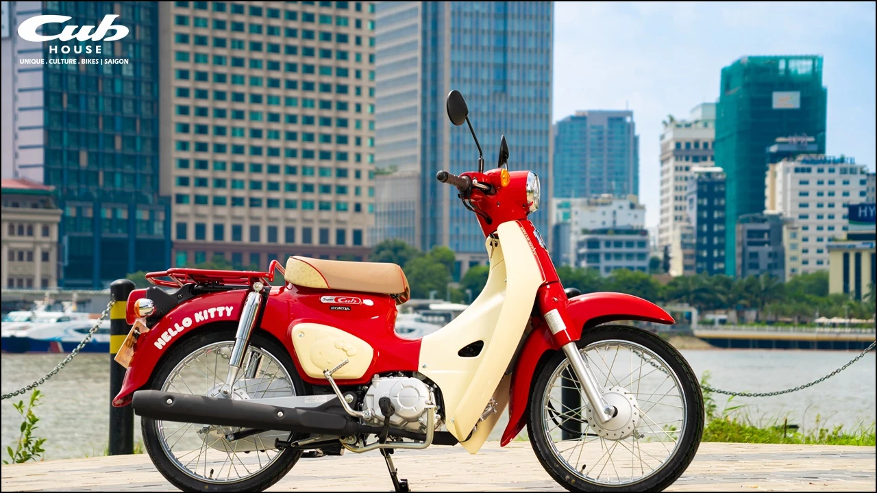 Honda Super Cub Hello Kitty Nhật Bản ( 50cc và 110cc ABS)