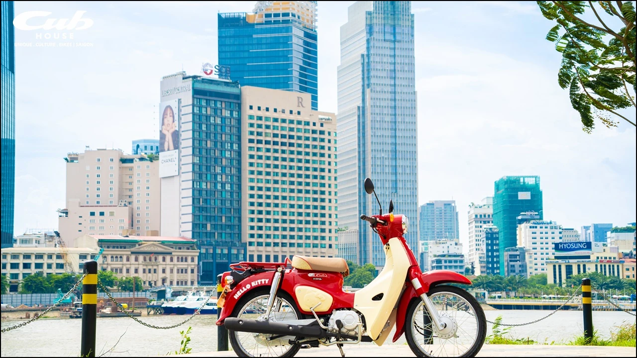Honda Super Cub Hello Kitty Nhật Bản ( 50cc và 110cc ABS)