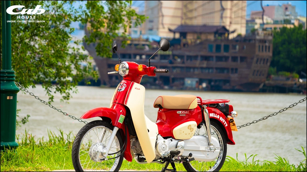 Honda Super Cub Hello Kitty Nhật Bản ( 50cc và 110cc ABS)