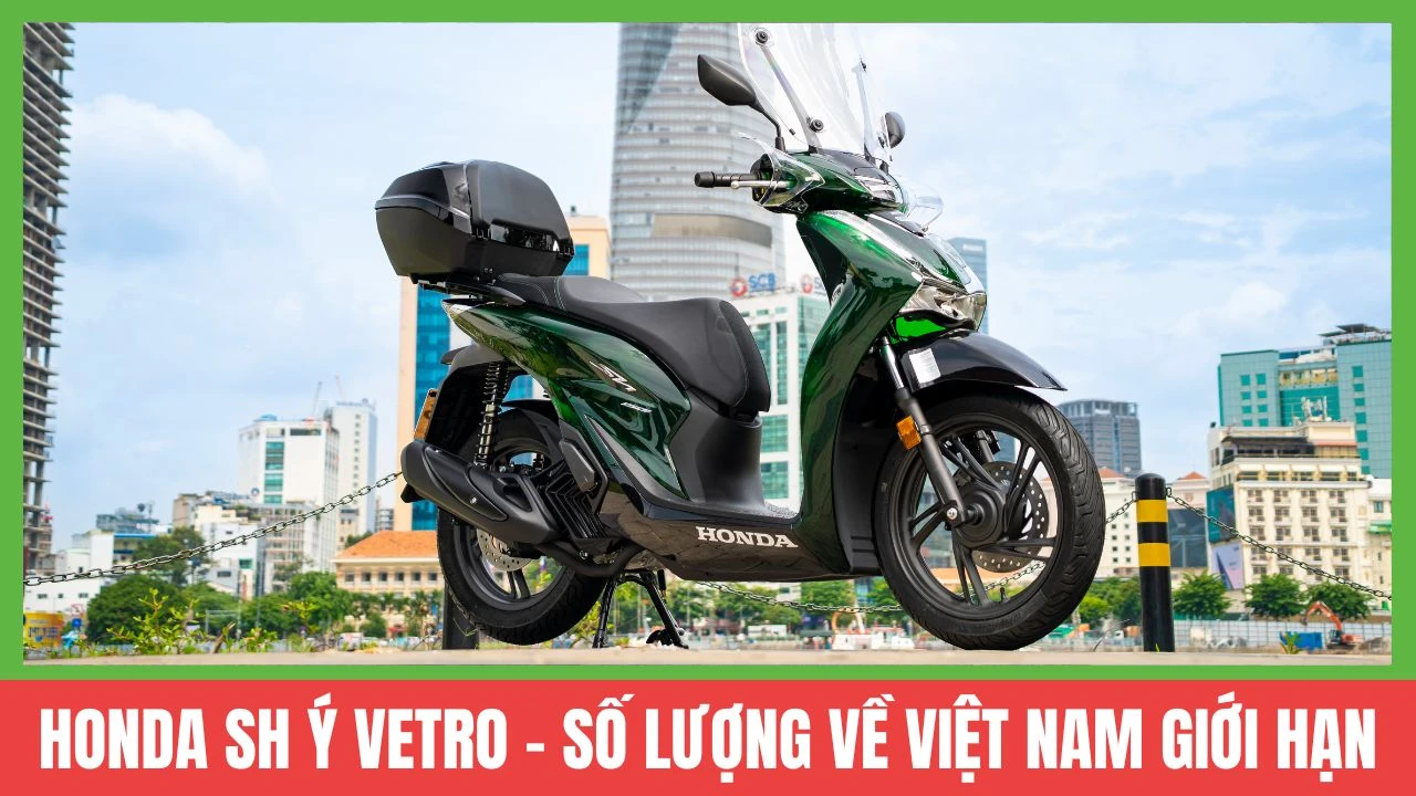 Sở hữu SH Vetro nắm trong tay một “tấm vé” bước vào thế giới sưu tầm