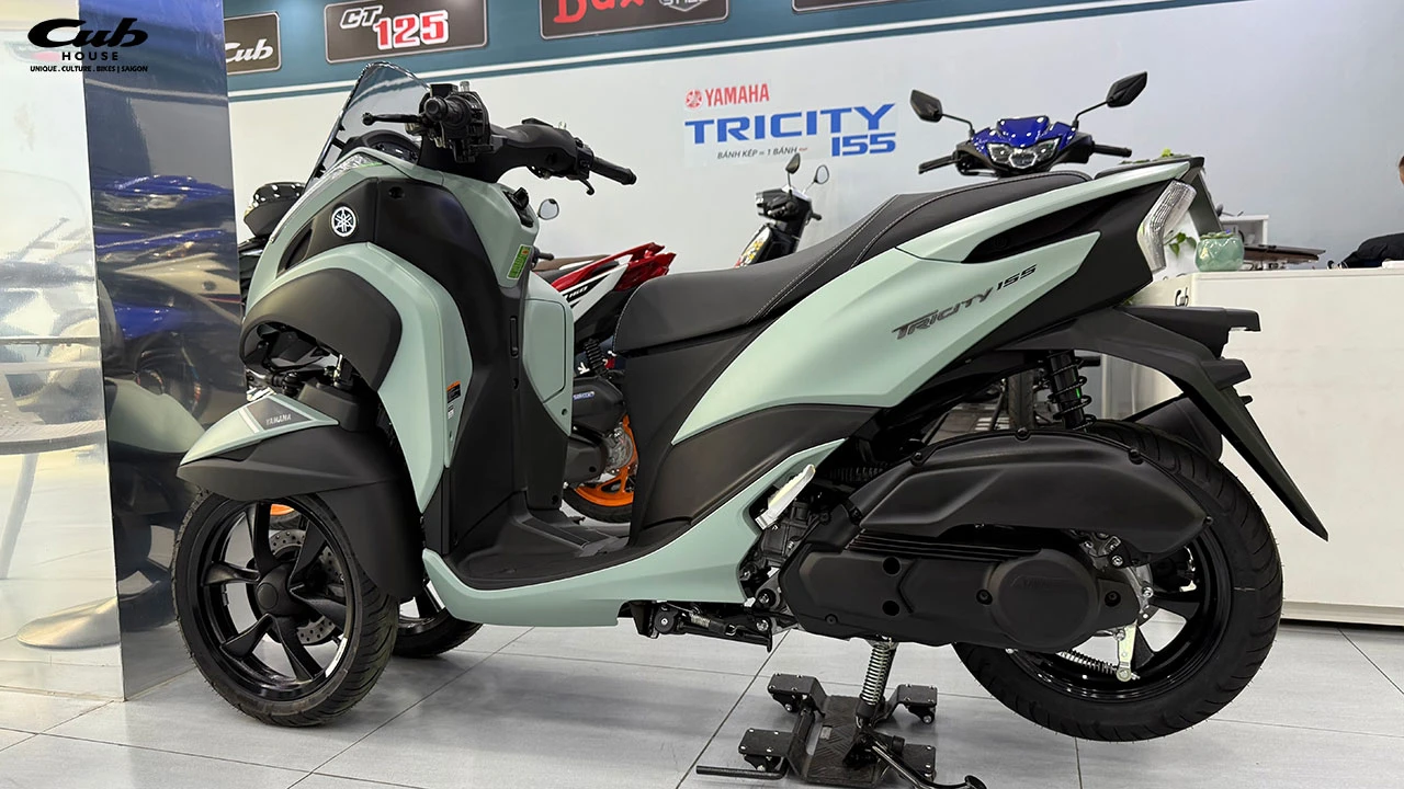 Yamaha Tricity 155 nhập khẩu Nhật Bản – Màu xanh yêu thích chính thức trở lại