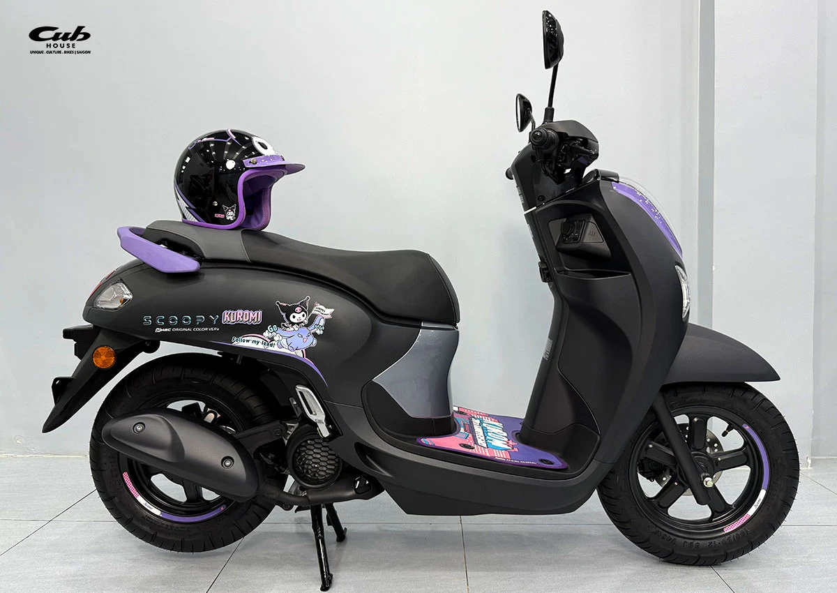 Honda Scoopy 110 Kuromi số 1999/2000: Giá trị sưu tầm đích thực 8 Honda Scoopy 110 Kuromi số 1999/2000: Giá trị sưu tầm đích thực