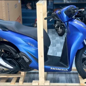 Honda SH Ý 150i màu xanh dương nhám Matt Pearl Pacific Blue