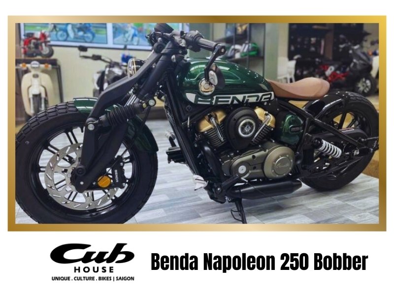 Benda Napoleon 250 Bobber Hải Quan cầm tay đăng ký ngay