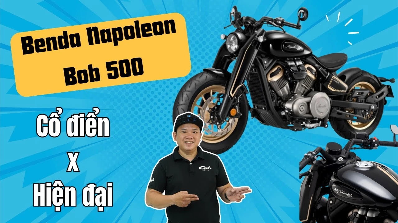 Benda Napoleon 500 Bobber – giá quá hời cho anh em chơi xe