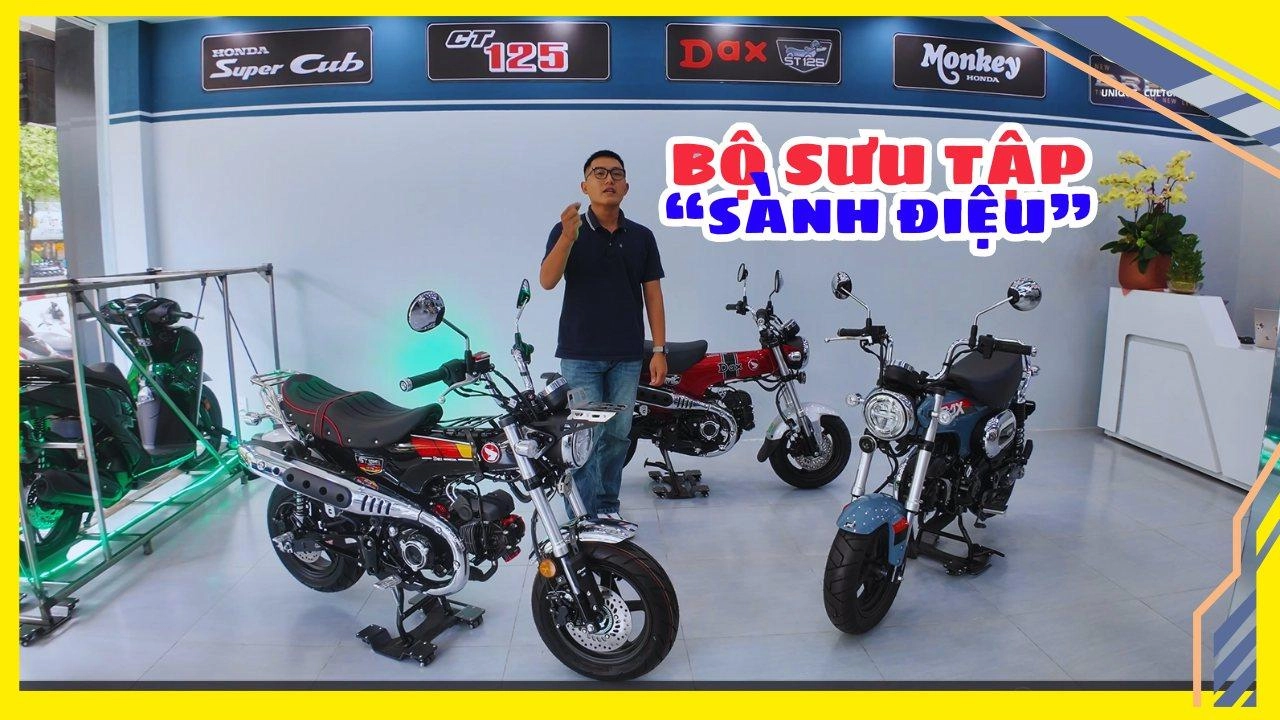 Bộ sưu tập HONDA DAX dành cho dân chơi xe SÀNH ĐIỆU đã về đến Cub House