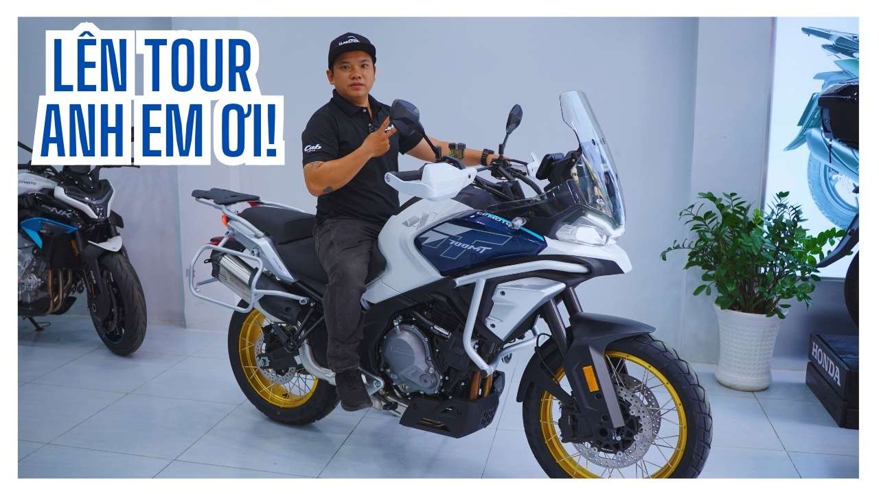 CFMOTO 700MT – Bạn đồng hành lý tưởng cho những chuyến tour dài