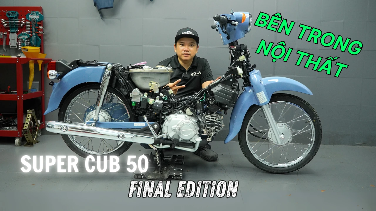 Cảm nhận của Cường khi được đồng hành cùng Honda Super Cub 50 Final Edition