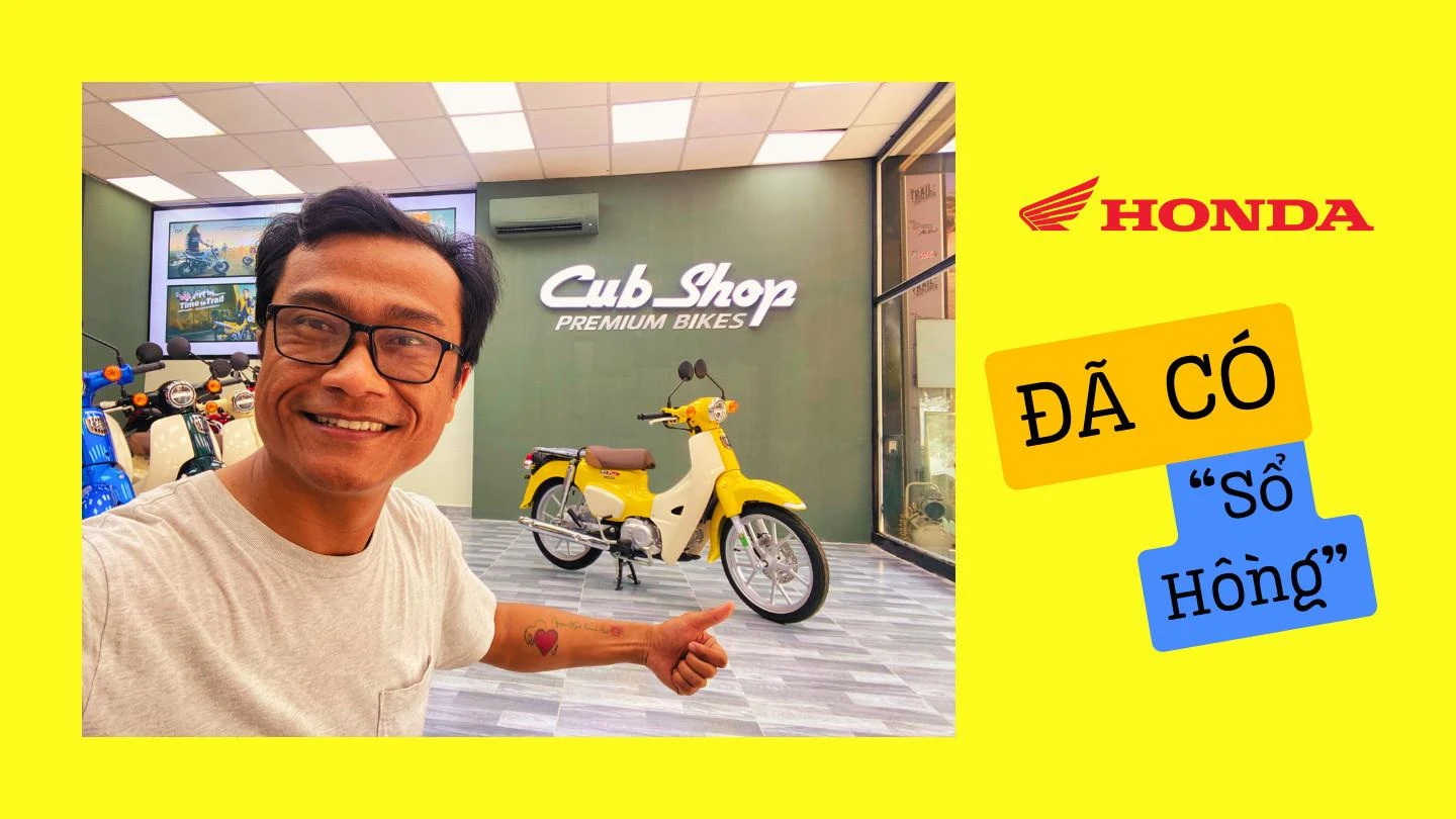 Cub 50 nhập Japan đã có giấy tờ đăng kiểm giao ngay cho anh em