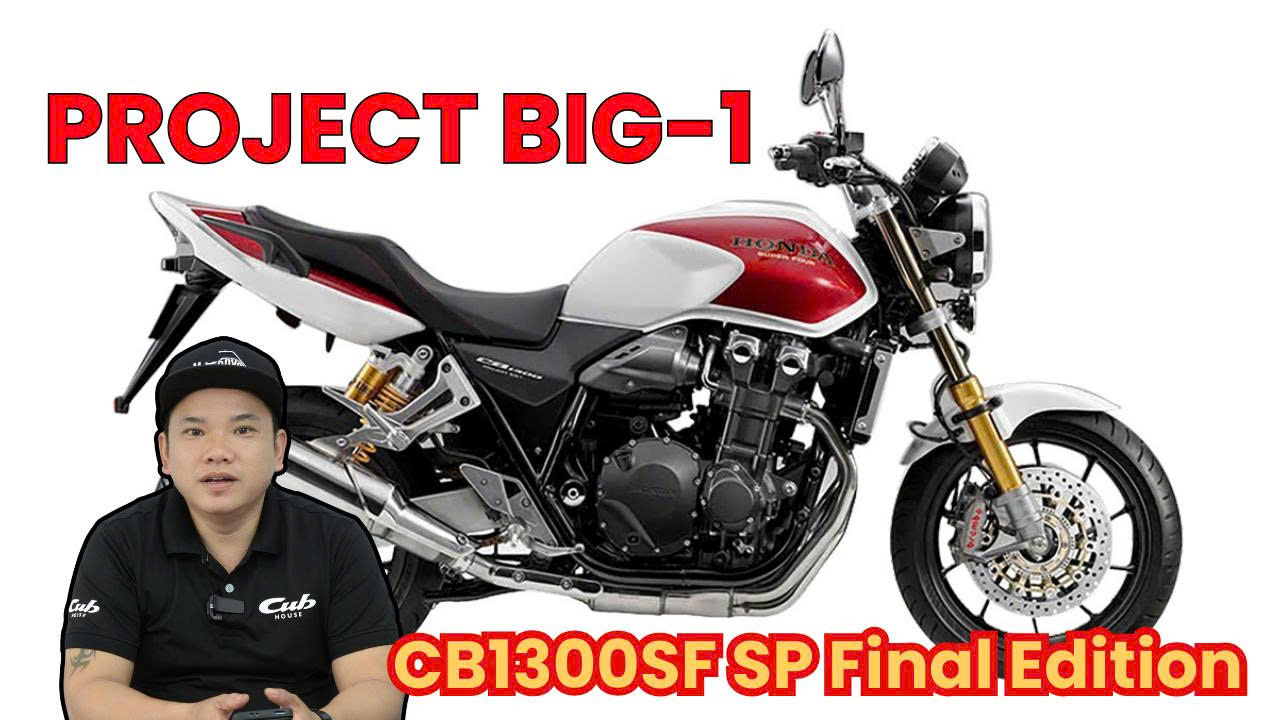 Honda CB1300SF SP Final Edition sắp có mặt tại Cub House