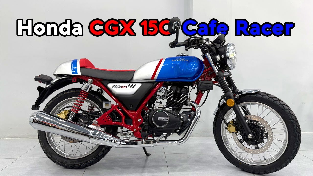 Honda CGX150 Cafe Racer có sẵn xe tại Cub House, đăng ký biển số ngay