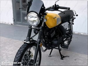Honda CGX150 Vintage 2026 mau vang 1