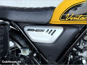 Honda CGX150 Vintage 2026 mau vang 10