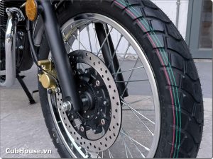 Honda CGX150 Vintage 2026 mau vang 11