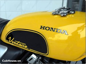 Honda CGX150 Vintage 2026 mau vang 3