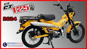 Honda CT125 nhập khẩu chính ngạch từ Thái Lan