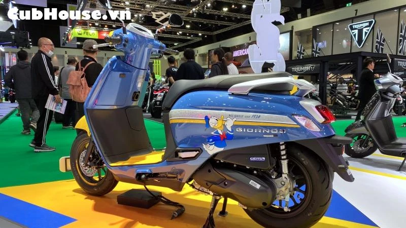 Phiên bản kỷ niệm đặc biệt Honda Giorno++ Donald Duck Edition sẽ được bán bởi CubHouse Việt Nam 12 Phiên bản kỷ niệm đặc biệt Honda Giorno++ Donald Duck Edition sẽ được bán bởi CubHouse Việt Nam