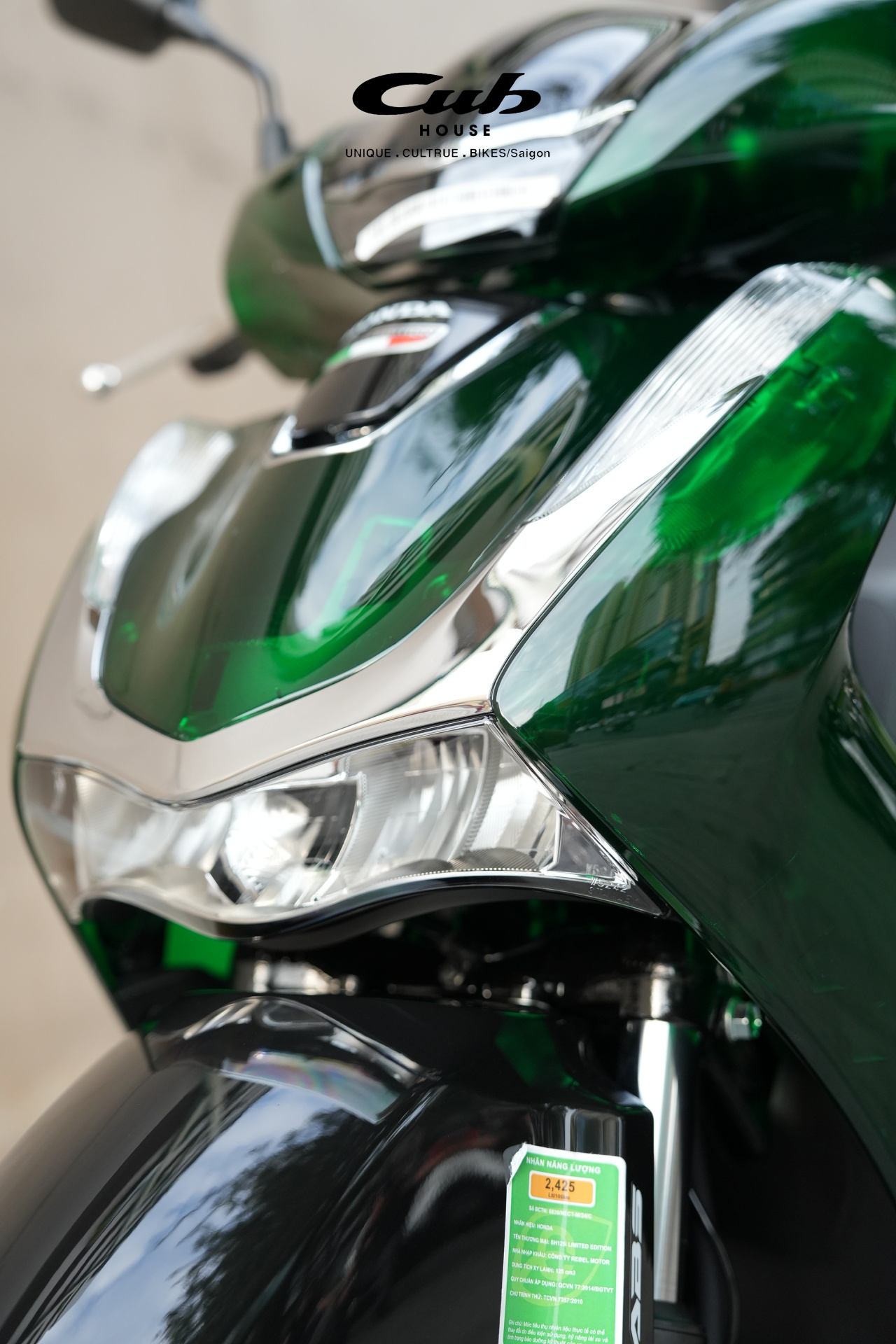 Honda SH 125 Vetro – Biểu tượng phong cách đô thị độc đáo và bền vững