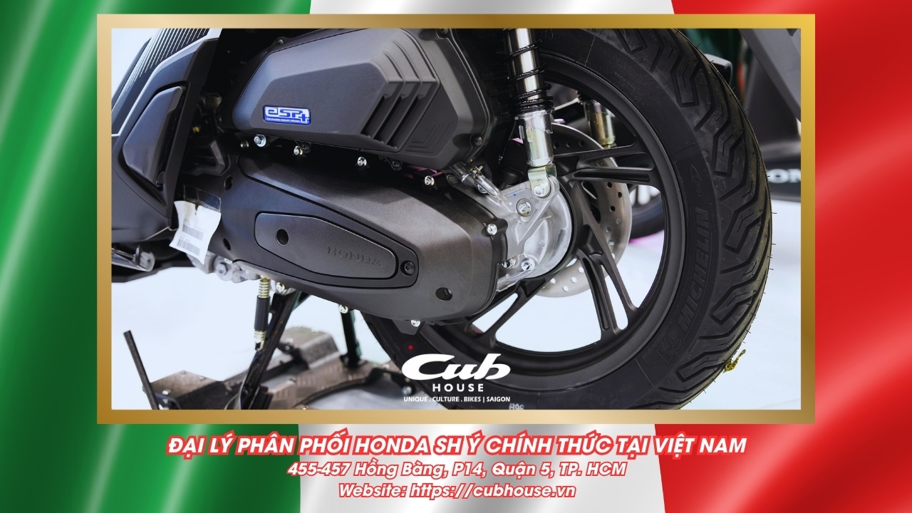 Chi tiết Honda SH Ý 150i Sport chính hãng màu trắng mới về đến Việt Nam