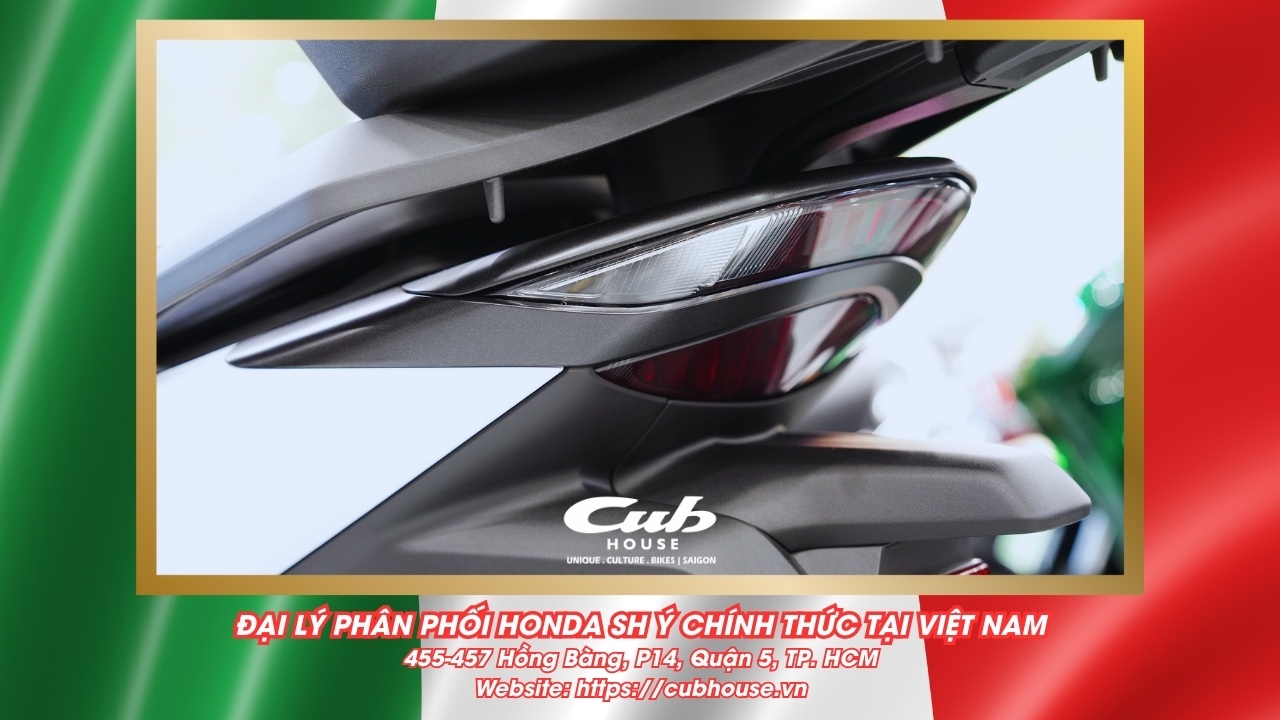 Chi tiết Honda SH Ý 150i Sport chính hãng màu trắng mới về đến Việt Nam