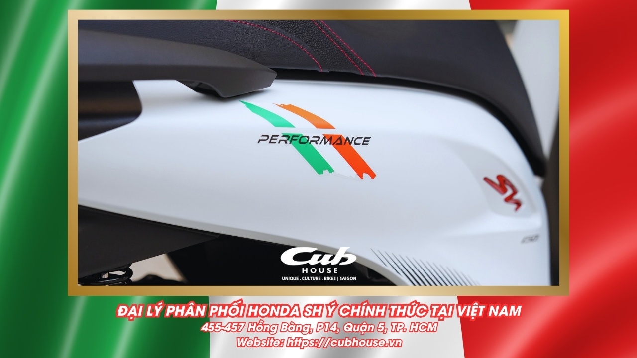 Chi tiết Honda SH Ý 150i Sport chính hãng màu trắng mới về đến Việt Nam