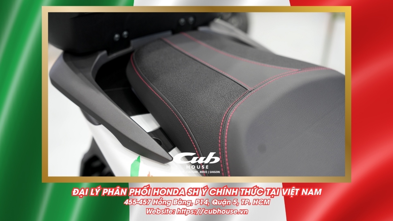 Chi tiết Honda SH Ý 150i Sport chính hãng màu trắng mới về đến Việt Nam