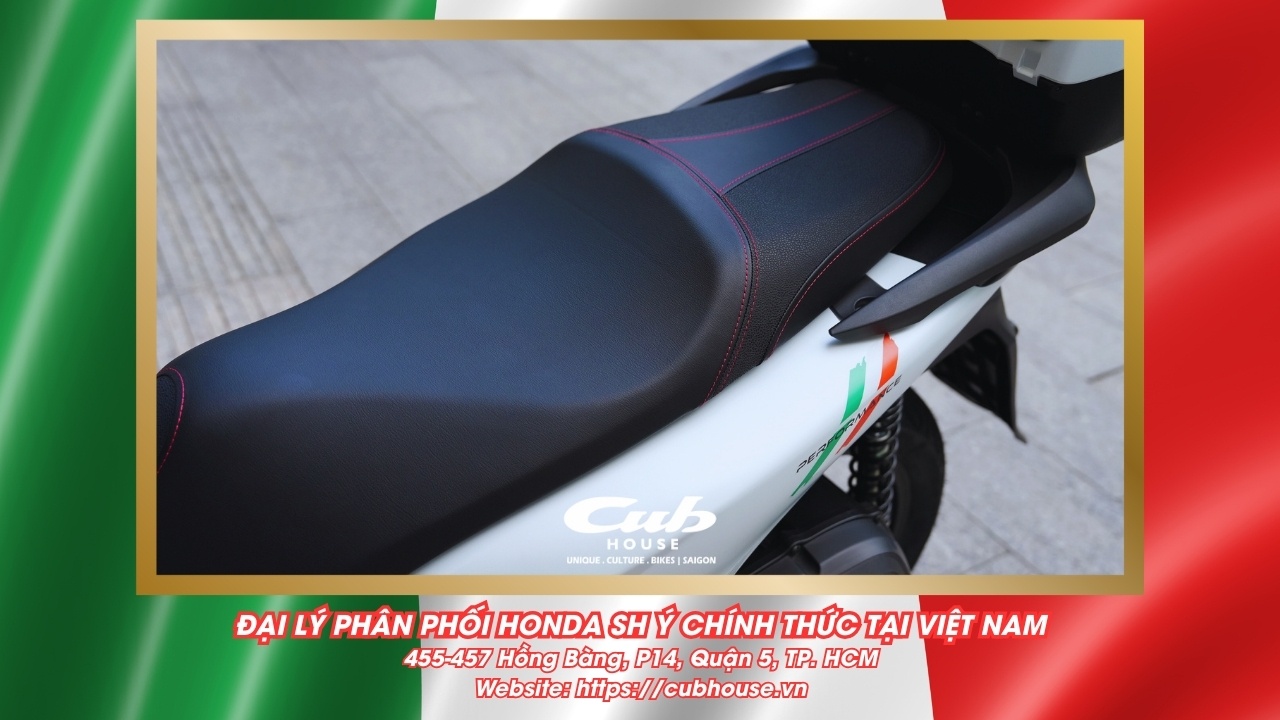 Chi tiết Honda SH Ý 150i Sport chính hãng màu trắng mới về đến Việt Nam