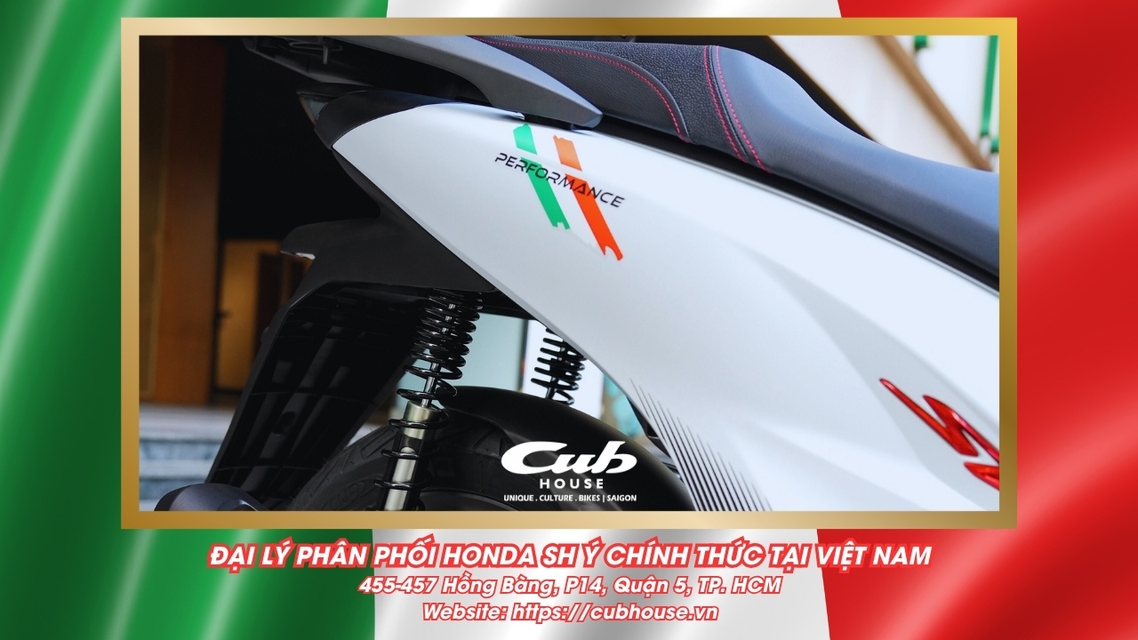 Chi tiết Honda SH Ý 150i Sport chính hãng màu trắng mới về đến Việt Nam
