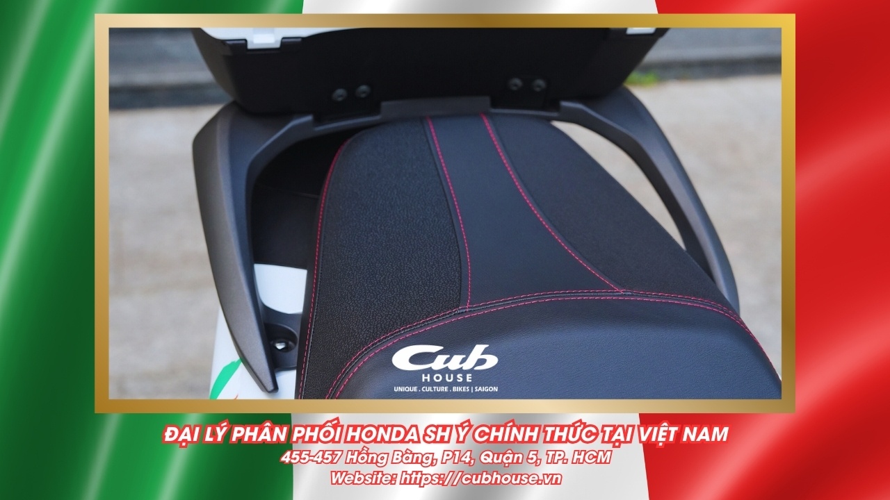 Chi tiết Honda SH Ý 150i Sport chính hãng màu trắng mới về đến Việt Nam