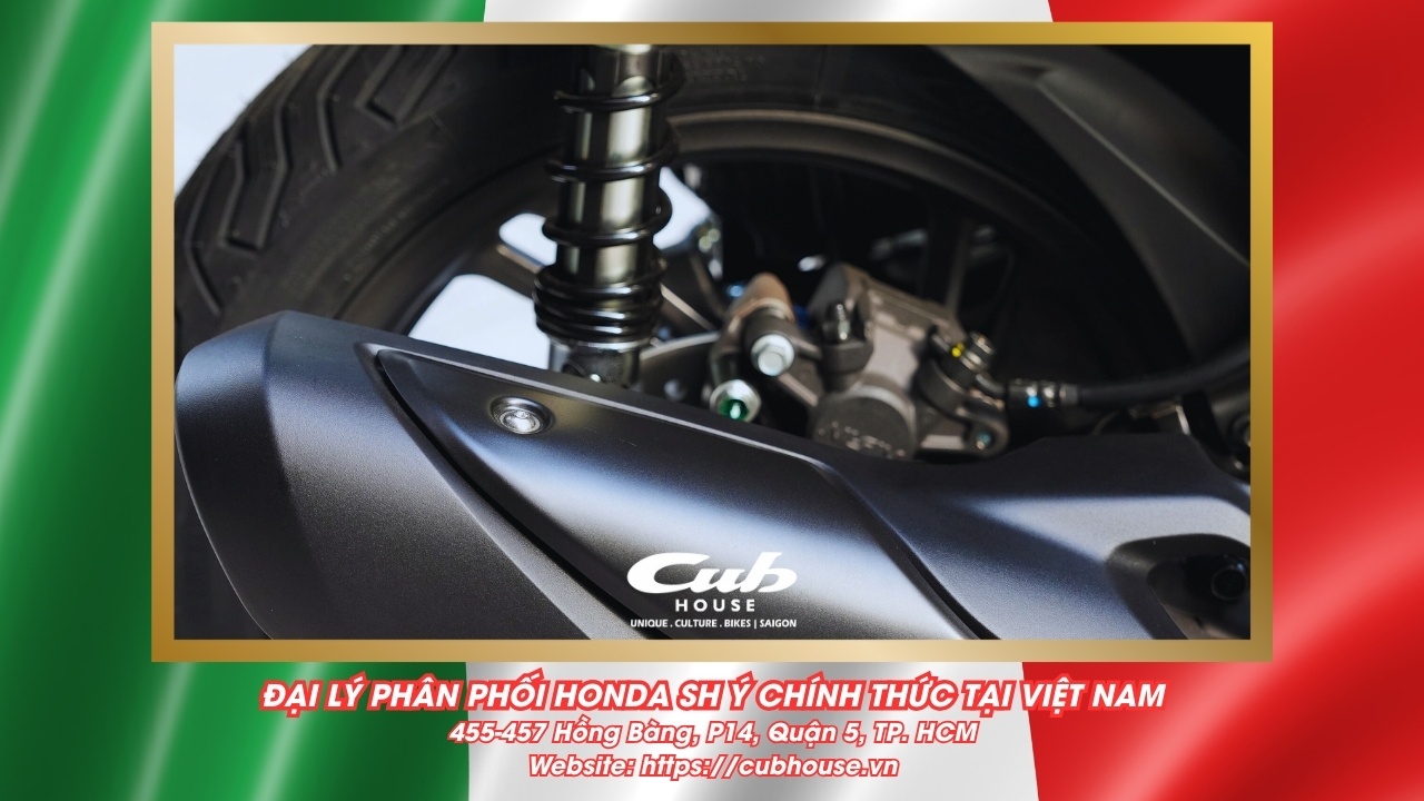 Chi tiết Honda SH Ý 150i Sport chính hãng màu trắng mới về đến Việt Nam