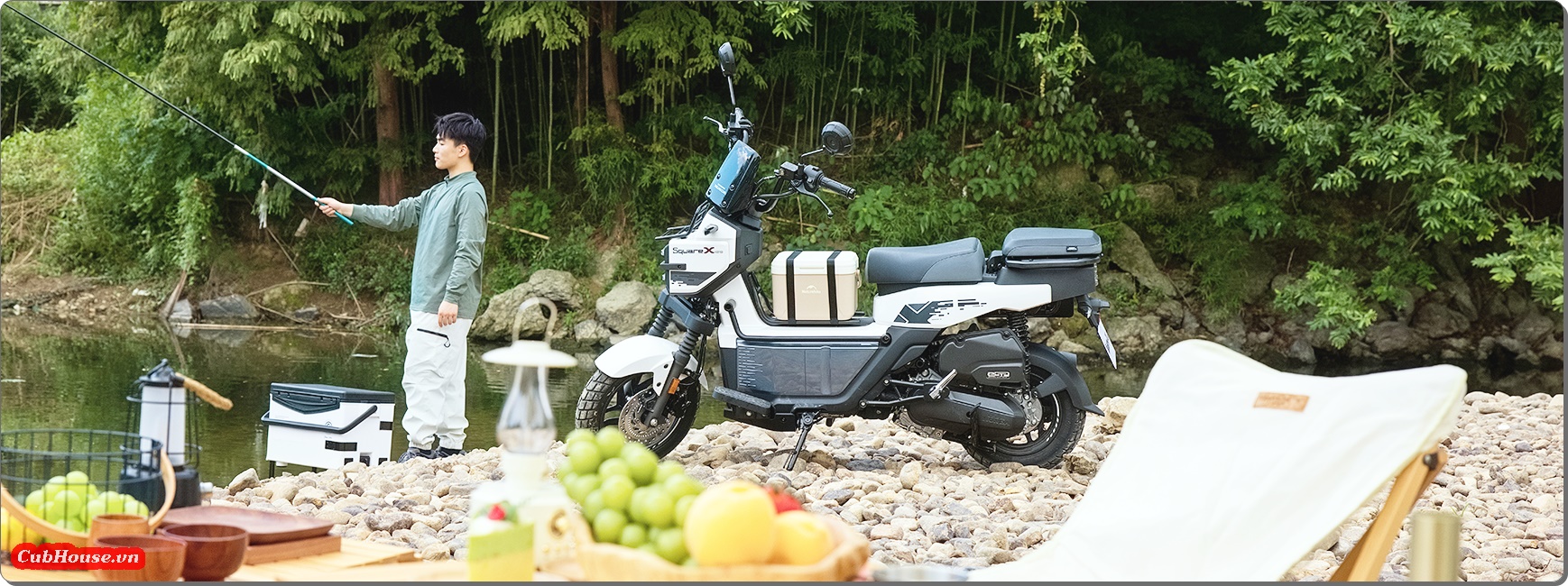 Honda Square X125 Cub House Sai Gon 1