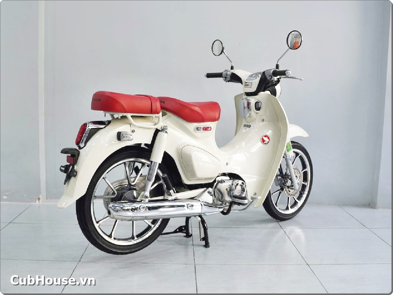 Honda Super Cub 125 Custom 2026 nhập Thái Lan (Yên đỏ) 18 Honda Super Cub 125 Custom 2026 nhap Thai Lan Yen do 6