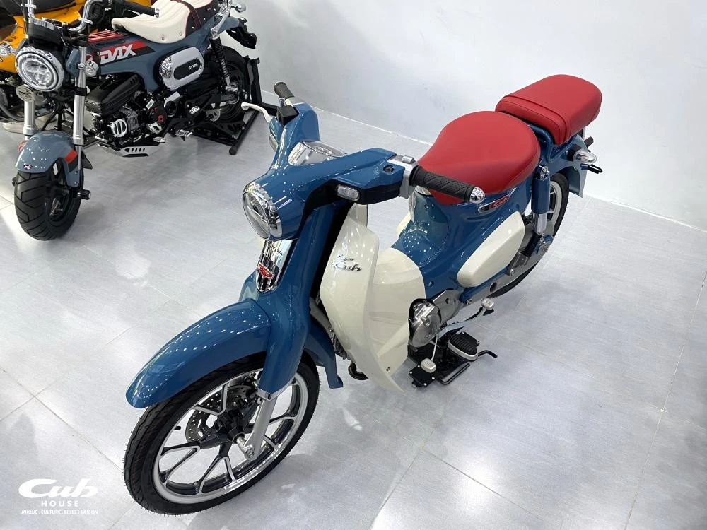 Honda Super Cub 125 Thái Lan KITACO (nhiều màu siêu đẹp) 16 Honda Super Cub 125 Thái Lan KITACO (màu xanh siêu đẹp)