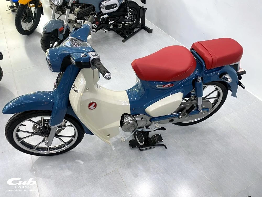 Honda Super Cub 125 Thái Lan KITACO (nhiều màu siêu đẹp) 13 Honda Super Cub 125 Thái Lan KITACO (màu xanh siêu đẹp)