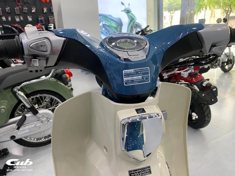 Honda Super Cub 125 Thái Lan KITACO (nhiều màu siêu đẹp) 17 Honda Super Cub 125 Thái Lan KITACO (màu xanh siêu đẹp)