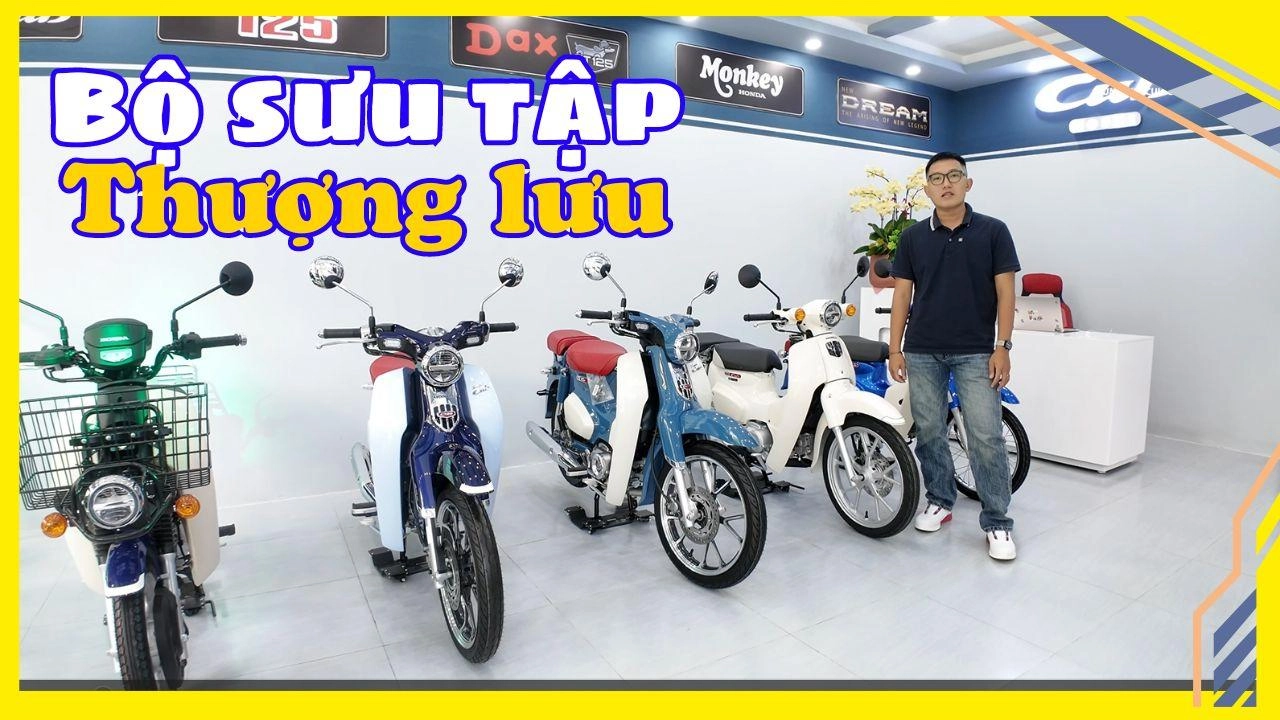 Bộ sưu tập SUPER CUB Nhập 100% dành cho giới thượng lưu đã về đến Cub House Sài Gòn!