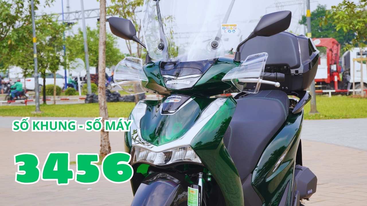 SH Ý Vetro Số Khung 3456 – Siêu Phẩm “Số Tiến” Độc Nhất