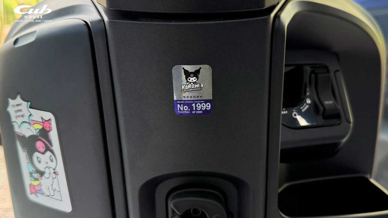 Honda Scoopy 110 Kuromi số 1999/2000: Giá trị sưu tầm đích thực