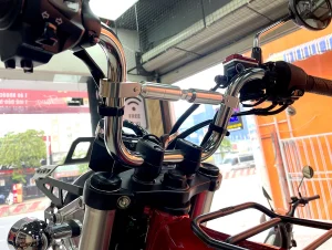 Thanh Giằng Ghi Đông Kitaco gắn xe Honda Dax, CT125, Honda Monkey