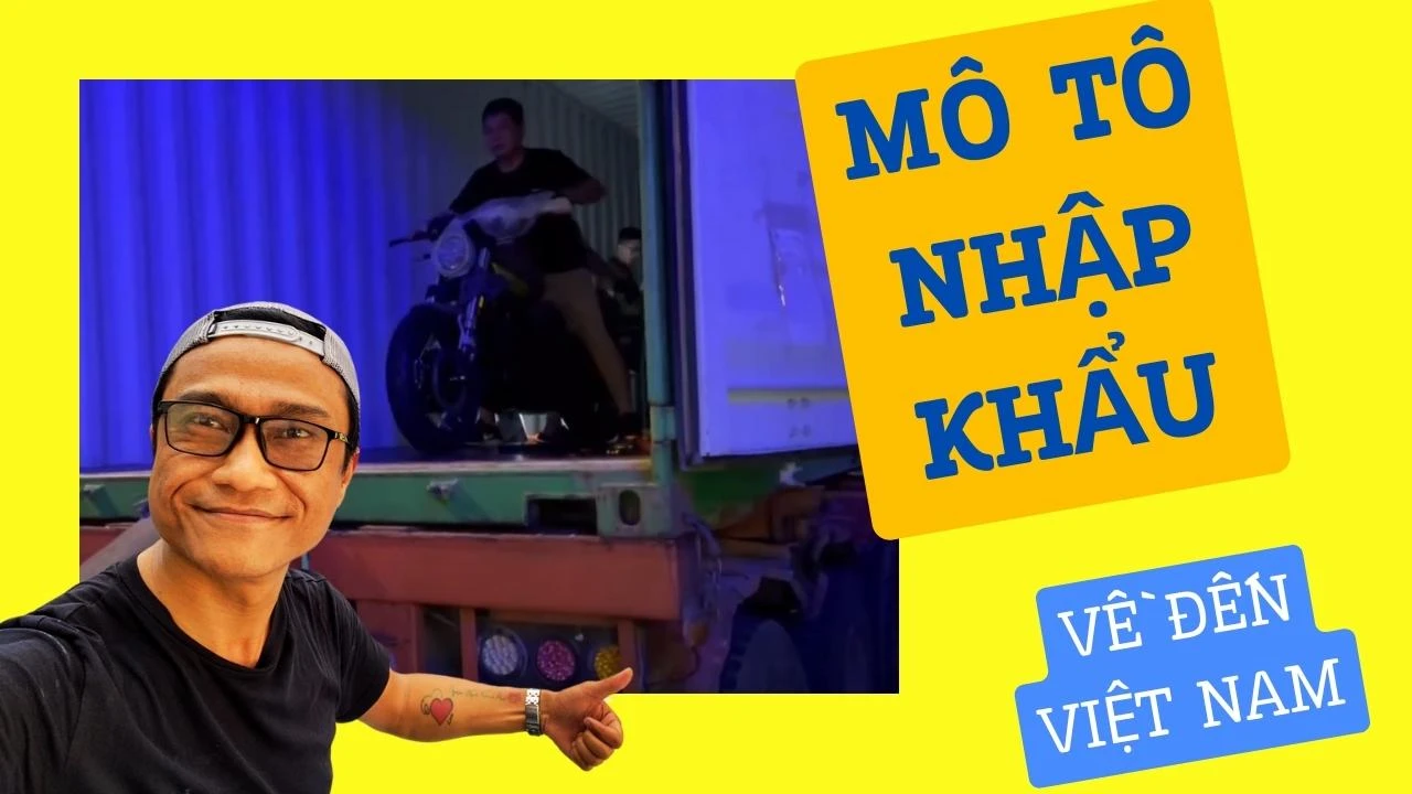 Xe máy nhập khẩu (lô xe Hyosung GV300s, PKL 300cc) giá chỉ hơn 100tr về Việt Nam