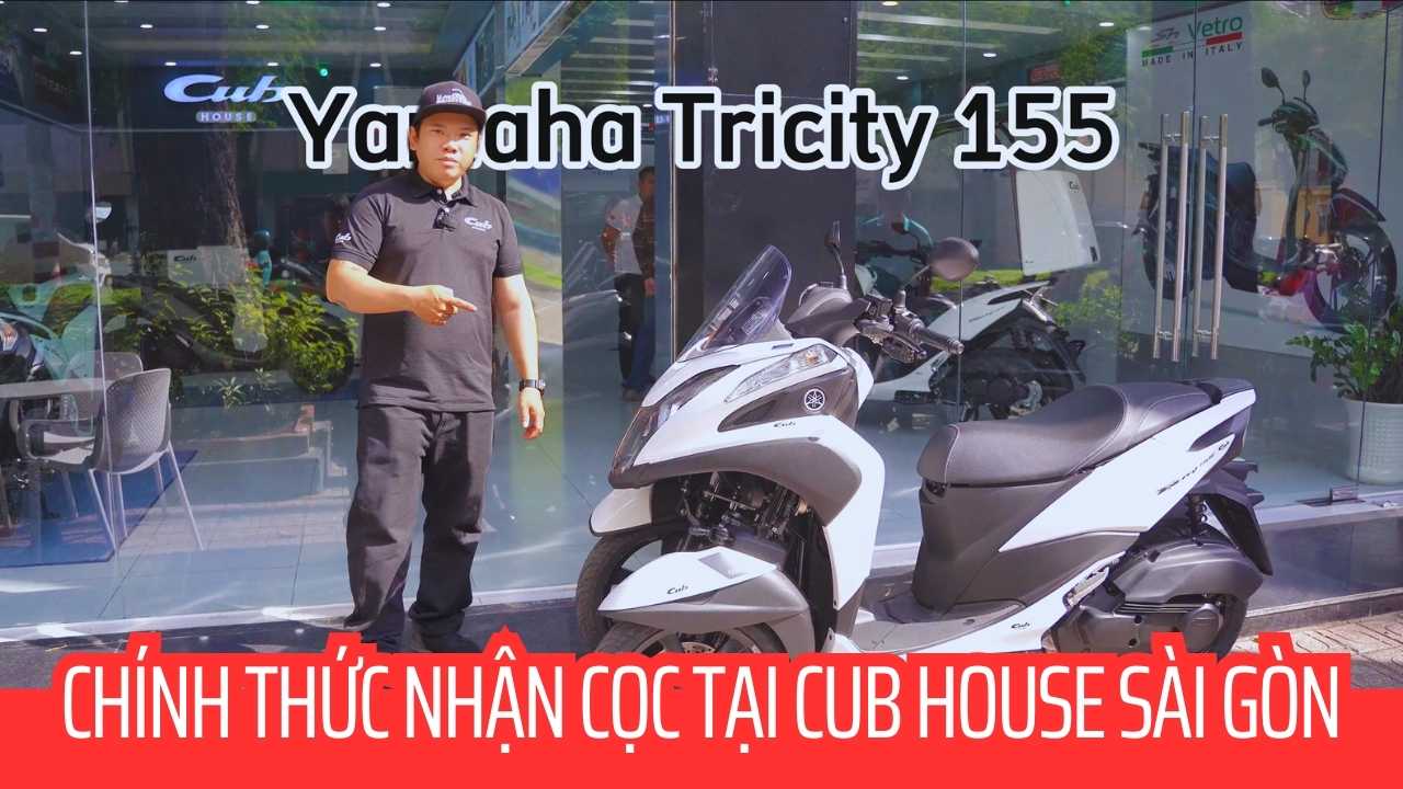 Yamaha Tricity 155 – chính thức mở cọc tại Cub House