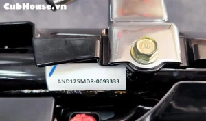 Honda Dream 125 màu đen – Vin số đẹp 093333