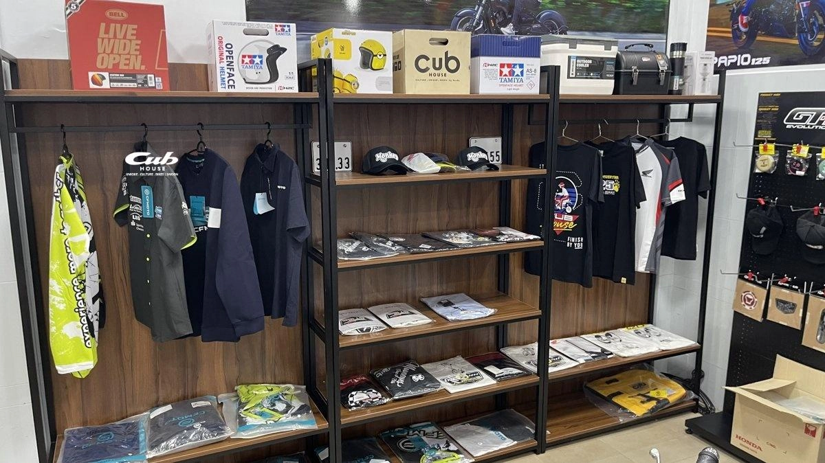 Cub House Sài Gòn – Điểm đến lý tưởng cho phụ kiện thời trang xe máy nhập khẩu