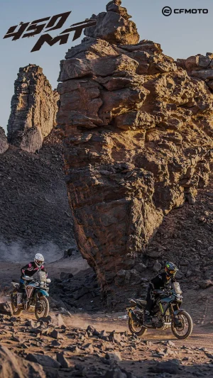 CF Moto 450MT (Màu Xanh / Màu Ghi)