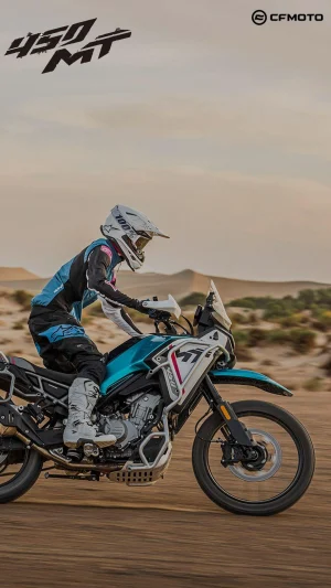 CF Moto 450MT (Màu Xanh / Màu Ghi)