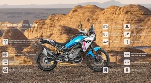 CF Moto 450MT (Màu Xanh / Màu Ghi)