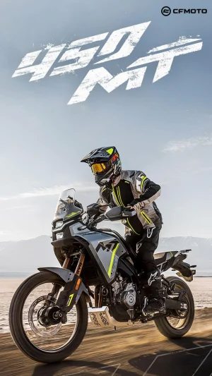 CF Moto 450MT (Màu Xanh / Màu Ghi)