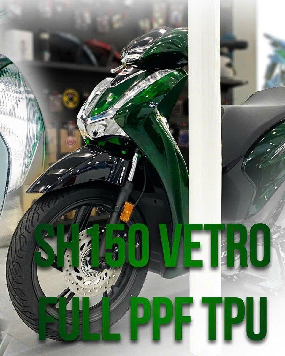 Dán PPF TPU xe SH Vetro 2024/Sh150/Sh125 giá Cự Tốt tại CubHouse